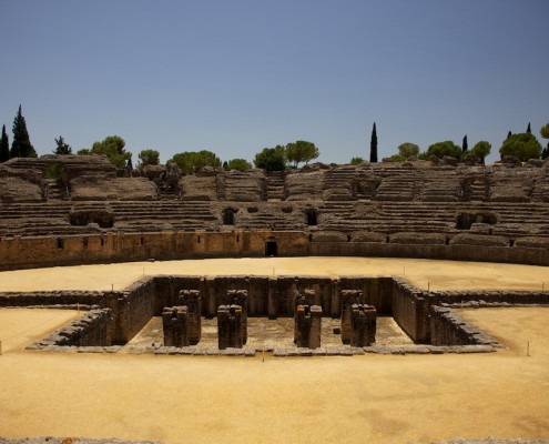 Spanien 2013 Amphitheater bei Malaga